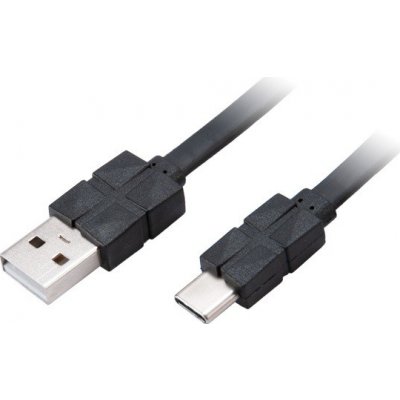 Akasa AK-CBUB43-03BK USB 2.0 typ C na typ A, 30cm – Zboží Mobilmania