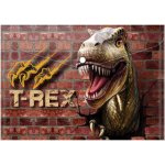 Obal PP s patentkou A5, T-Rex – Zboží Živě