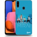 Pouzdro Picasee silikonové Samsung Galaxy A20s - Mirai - Blue čiré – Zboží Mobilmania