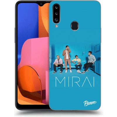 Pouzdro Picasee silikonové Samsung Galaxy A20s - Mirai - Blue čiré – Zboží Mobilmania