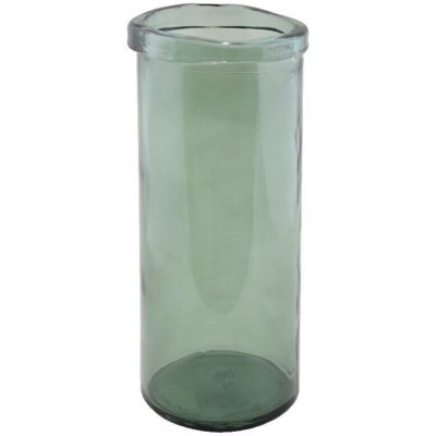 Váza SIMPLICITY, rovná, 36cm, zeleno šedá|Vidrios San Miguel|Recycled Glass – Hledejceny.cz