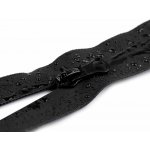 Zip voděodolný No 7 délka 65 cm spirálový matný - černá mat – Zboží Mobilmania