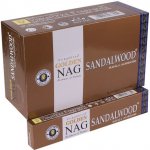 Vijayshree Vonné Tyčinky Golden Nag Sandalwood 15 g – Sleviste.cz