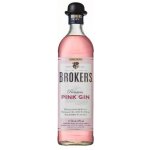 Brokers Pink Gin 40% 0,7 l (holá láhev) – Hledejceny.cz