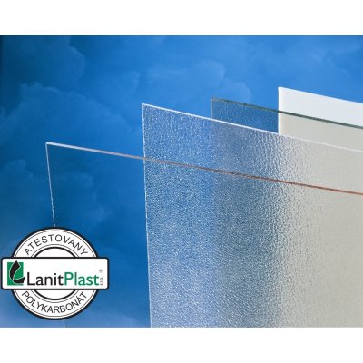 Lanit Plast Polykarbonát plný 3 mm 1025 x 1525 mm čirá 1 ks – Hledejceny.cz