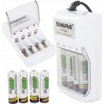 Songpus 06264 + 4x AA 4700 mAh – Zboží Živě