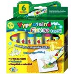 SMT Creatoys Fixy na textil vypratelné 6 ks v krabičce – Sleviste.cz