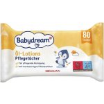 Babydream Vlhčené ubrousky s olejovým tělovým mlékem 80 ks – Hledejceny.cz