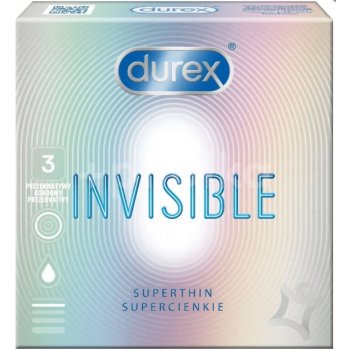Durex Invisible 3 ks