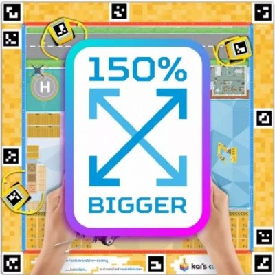 Kai´s Education Kai´s Clan AR a VR podložka Automated Warehouse (XL velikost) KAKAI-MAT-AWHOUSE-XL – Zboží Dáma