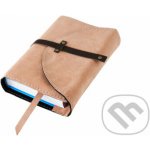 Obal na knihu se sponou s nýty Medový semiš – Zbozi.Blesk.cz