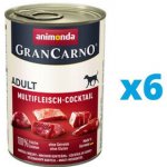 Animonda GranCarno Adult masový kokteil 6 x 800 g – Hledejceny.cz