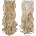 Clip in příčesek - blond s melírem - vlnitý 18H613 – Zboží Dáma