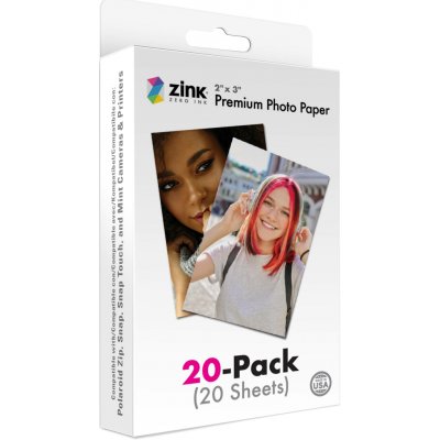 POLAROID Zink 2x3" Media - 20 pack – Zboží Mobilmania