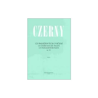 Czerny, Carl - 125 pasážových cvičení op. 261 – Hledejceny.cz