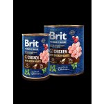 Brit Premium by Nature Dog Chicken With Chicken Hearts 800 g – Zboží Mobilmania