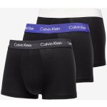 Calvin Klein Cotton St Classic Fit Low Rise Trunk 3-Pack Black/ Off White/ Black/ Purple – Hledejceny.cz