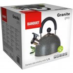 Banquet Granite Grey 1,7 l – Zboží Dáma