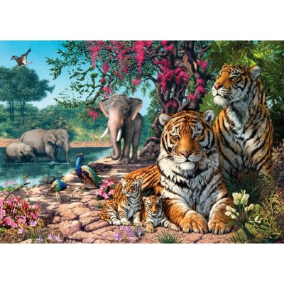 Castorland Tygří rezervace 300 dílků – Zboží Mobilmania