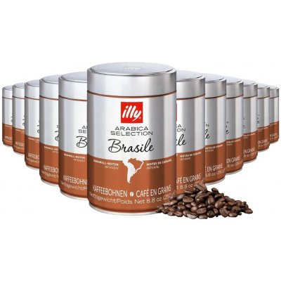 Illy Brasile káva 12 x 250 g – Hledejceny.cz