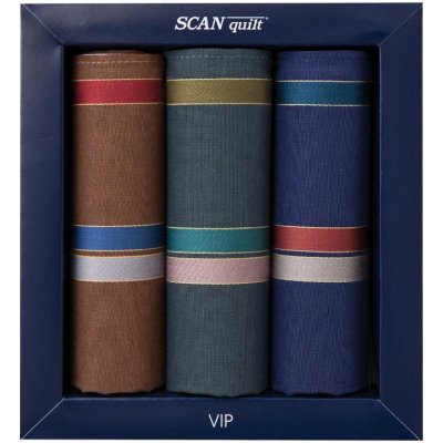 SCANquilt pánské kapesníky VIP 3 ks G103 – Zboží Dáma