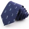 Kravata Modrá kravata Golfista
