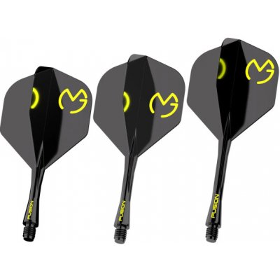 Winmau Fusion #2 MvG Design Black & Green Medium – Zboží Dáma