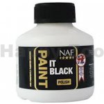 NAF Paint It Black černý lak na kopyta 250ml