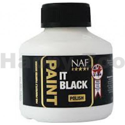 NAF Paint It Black černý lak na kopyta 250ml – Zboží Mobilmania