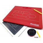 Magnetická kreslící tabulka Magpad Medium 380 kuliček Červená – Sleviste.cz