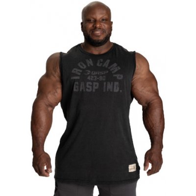 Gasp Throwback S/L washed black – Hledejceny.cz