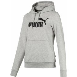 Puma essential Logo Hoody TR šedá