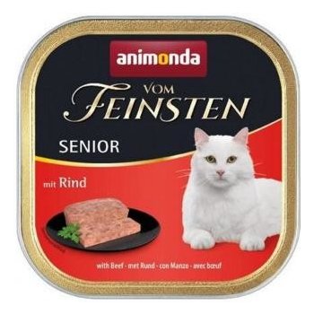 Vom Feinsten Cat Senior hovězí 100 g