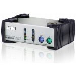 Aten CS-82A KVM elektronický přepínač, pro 2 PC, 1xVGA, 1xkláv., 1xmyš, stolní – Sleviste.cz