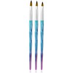 Starnails Diamond sada 3 štětců na akryl – Zboží Dáma