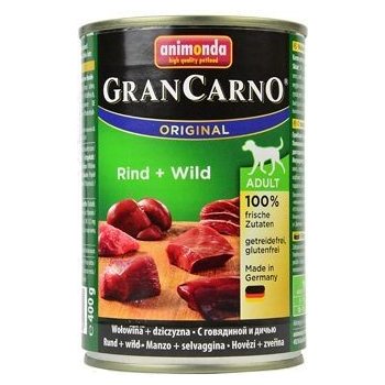 Animonda Gran Carno Adult hovězí & zvěřina 400 g