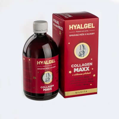 Hyalgel Collagen MAXX 500 ml příchuť VIŠEŇ