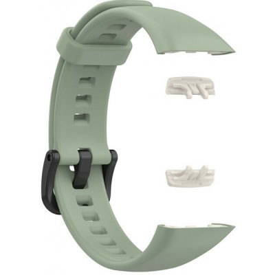 Drakero Silikonový řemínek PLAIN šedá zeleň pro Huawei Band 6 a Honor Band 6/7 10285 – Zboží Živě