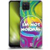 Pouzdro a kryt na mobilní telefon Samsung Pouzdro Head Case Samsung Galaxy A12 HOLOGRAF I'M NOT NORMAL