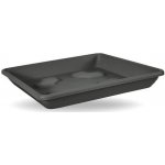 Nohel garden podmiska pod květník QUADRATO plastová 20 x 20 cm – Zboží Dáma