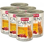 Carny Adult hovězí kuře & kachní srdce 6 x 400 g – Hledejceny.cz