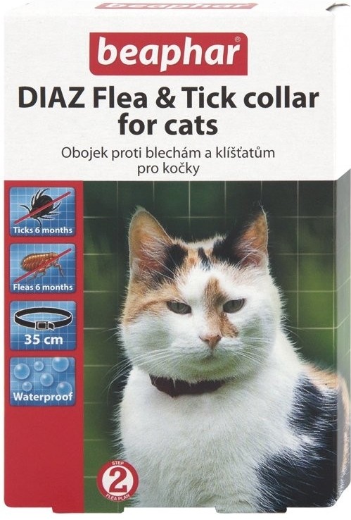 DIAZ Flea&Tick antiparazitní obojek kočka 35 cm od 137 Kč - Heureka.cz