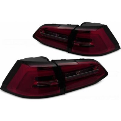 Zadní světla VW Golf VII 7 13-17 combi LED SEQ červená/kouřová – Hledejceny.cz