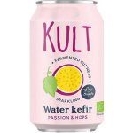Kult Kefir Bio Vodní kefir s příchutí mučenky a chmelu 330 ml – Zboží Dáma