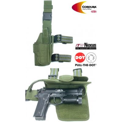 Guarder Taktické stehenní Tornado olivové (pro leváky) – Hledejceny.cz