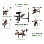 Tunturi WB60 Olympic Width Weight Bench – Zboží Mobilmania