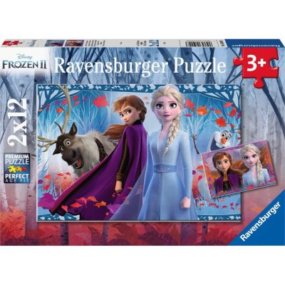 Ravensburger 050093 Disney Ledové království 2 2 x 12 dílků – Zbozi.Blesk.cz