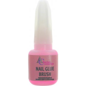 Absolute Cosmetics Nail Glue Brush profesionální lepidlo na umělé nehty se štětcem 10 g