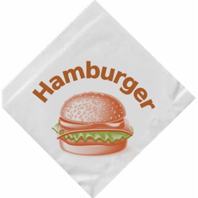 WIMEX Sáčky na hamburger 16 x 16 cm (PAP) - (500 ks) – Zboží Mobilmania