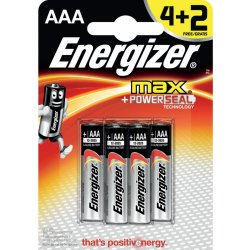 Energizer Max AAA 6 ks 243041